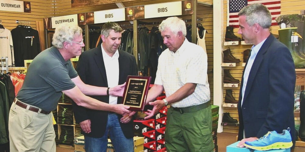 Lenny's Receives Hamilton Carhartt Retailer of Excellence Award