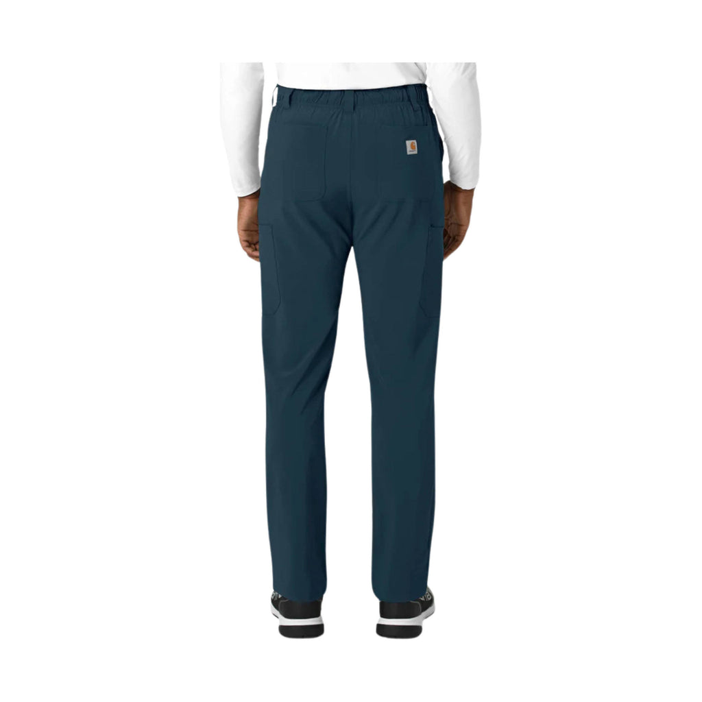 Carhartt Men's Cross Flex Straight Leg Scrub Pant - Navy - Lenny's Shoe & Apparel