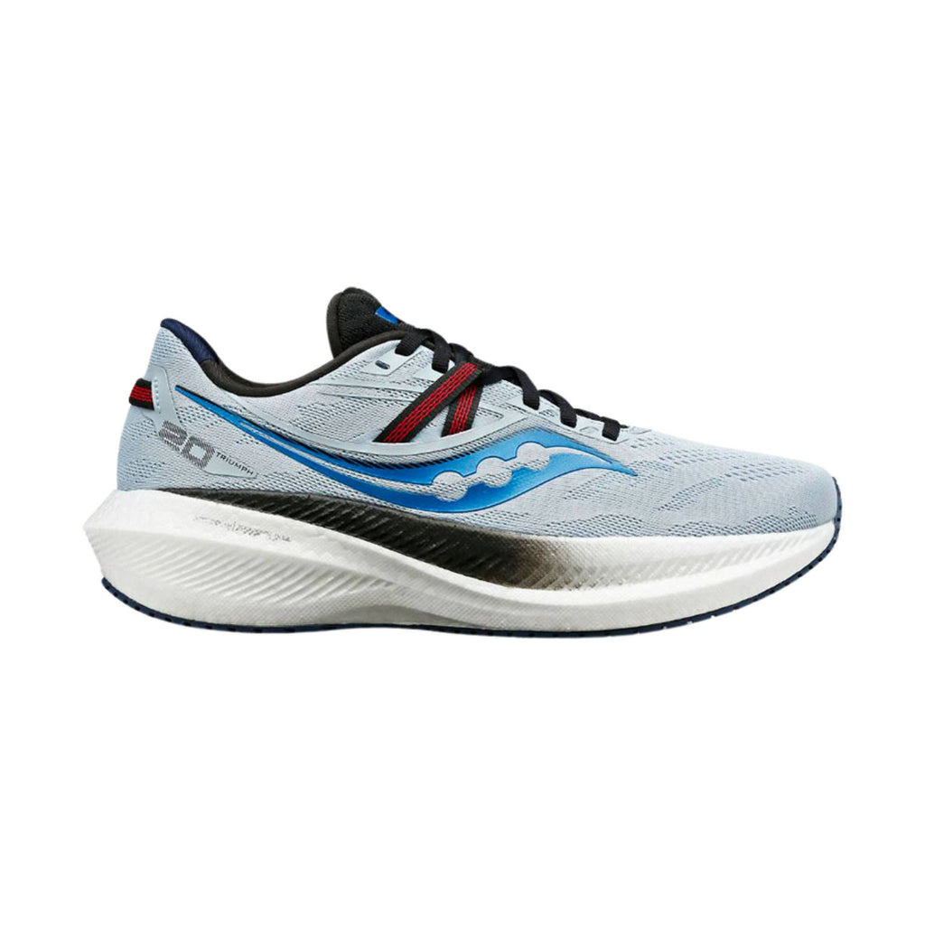 Saucony Men's Triumph 20 Running Shoes - Vapor/Black - ONLINE STORE CREDIT/EXCHANGE ONLY - Lenny's Shoe & Apparel