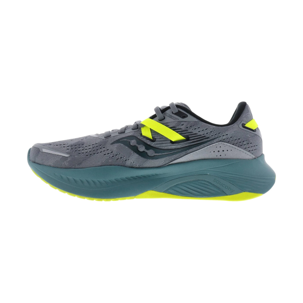 Saucony Men's Guide 16 Running Shoes - Fossil/Moss FINAL SALE - Lenny's Shoe & Apparel