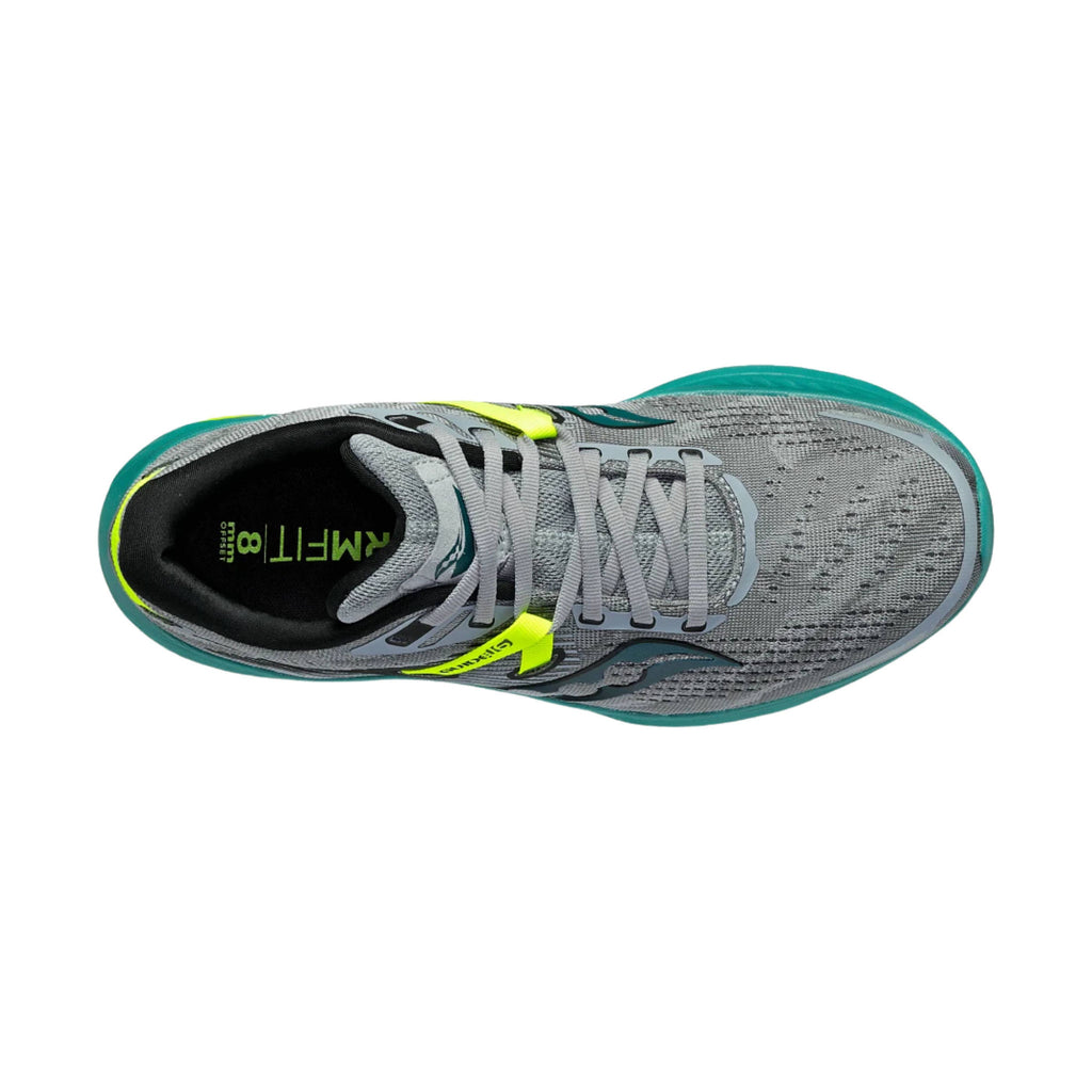 Saucony Men's Guide 16 Running Shoes - Fossil/Moss FINAL SALE - Lenny's Shoe & Apparel