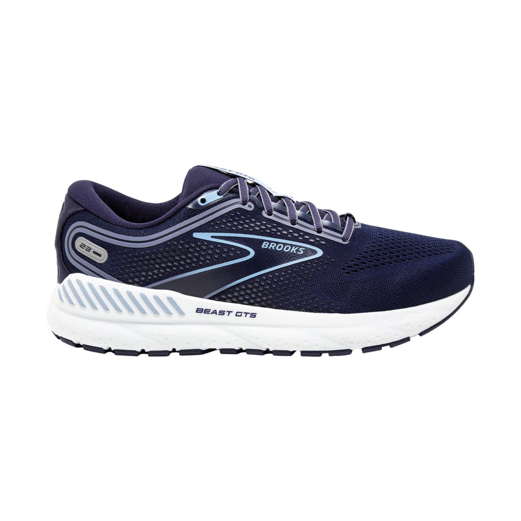 Brooks Men's Beast GTS 23 Road Running Shoes - Peacoat/Blue/White - ONLINE STORE CREDIT/EXCHANGE ONLY - Lenny's Shoe & Apparel