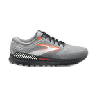 Brooks Men's Beast GTS 23 Road Running Shoes - Grey/ Scarlet/Ebony - ONLINE STORE CREDIT/EXCHANGE ONLY - Lenny's Shoe & Apparel