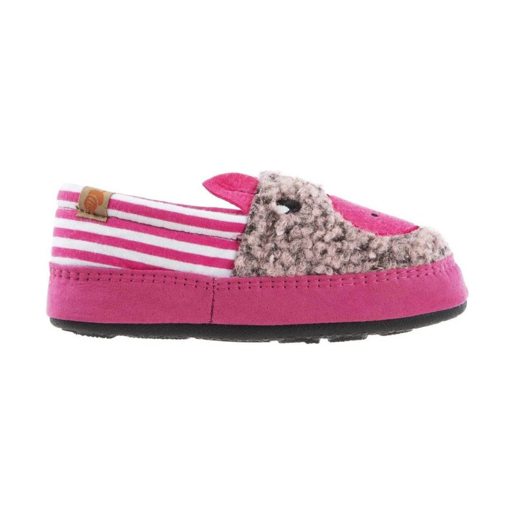 Acorn Kids' Critter Novelty Moc Slippers - Pale Pink - Lenny's Shoe & Apparel