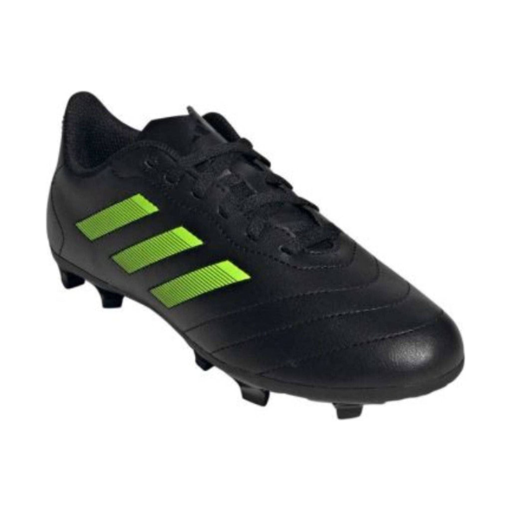 Adidas Kids' Goletto VIII FG Soccer Cleats - Black/Green - Lenny's Shoe & Apparel