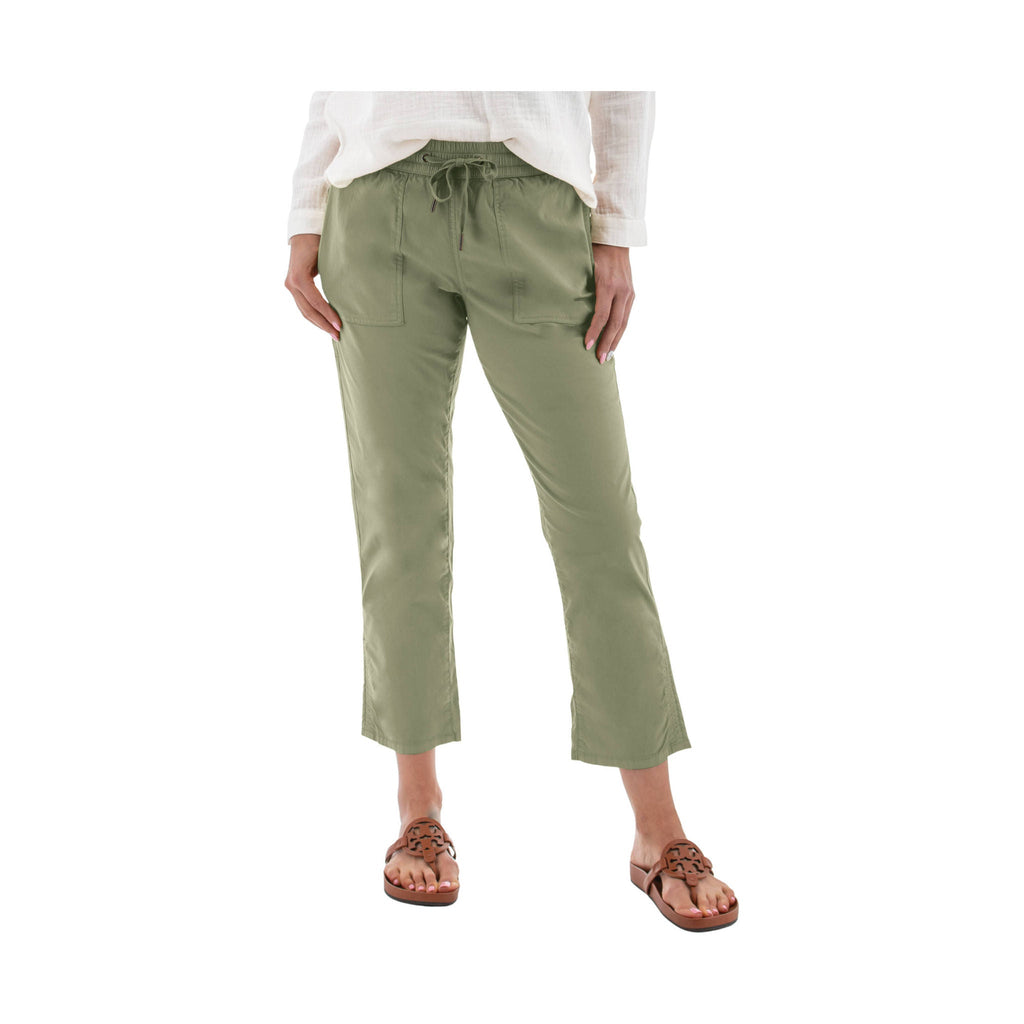 Aventura Women's Ballard Ankle Pant - Oil Green - Lenny's Shoe & Apparel