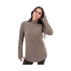 Aventura Women's McKenna Fleece Tunic - Black Coffee - ONLINE STORE CREDIT/EXCHANGE ONLY - Lenny's Shoe & Apparel