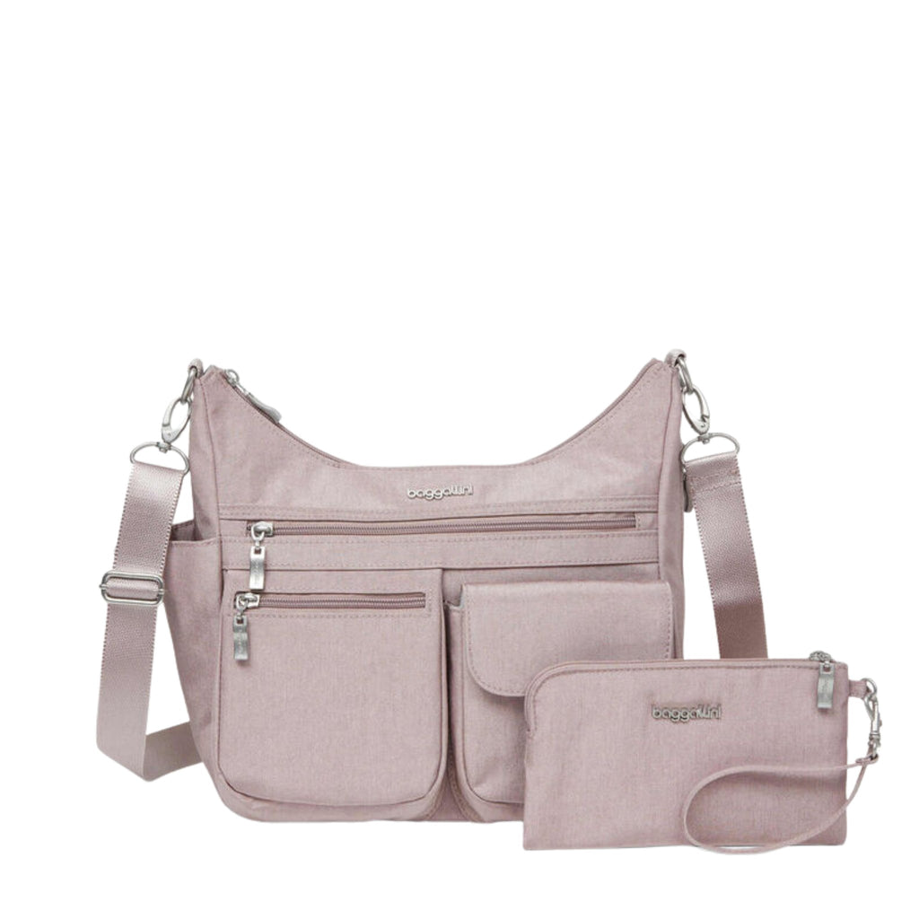 Baggallini Modern Everywhere Bag - Blush Shimmer - Lenny's Shoe & Apparel