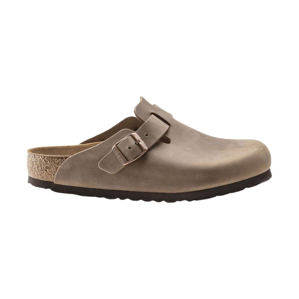 Birkenstock Boston - Oiled Leather Tobacco Brown - Lenny's Shoe & Apparel