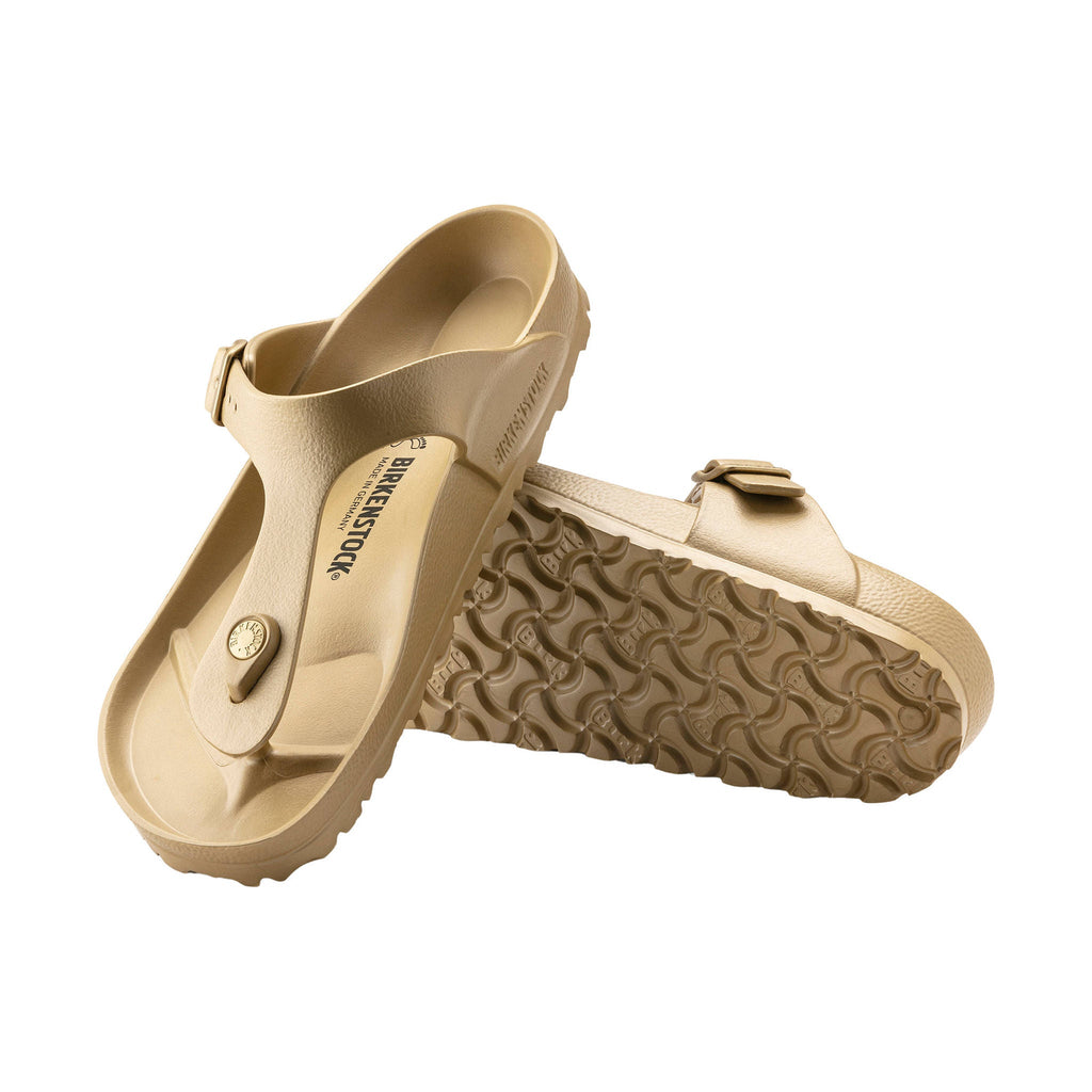 Birkenstock Gizeh EVA Sandal - Metallic Gold - Lenny's Shoe & Apparel