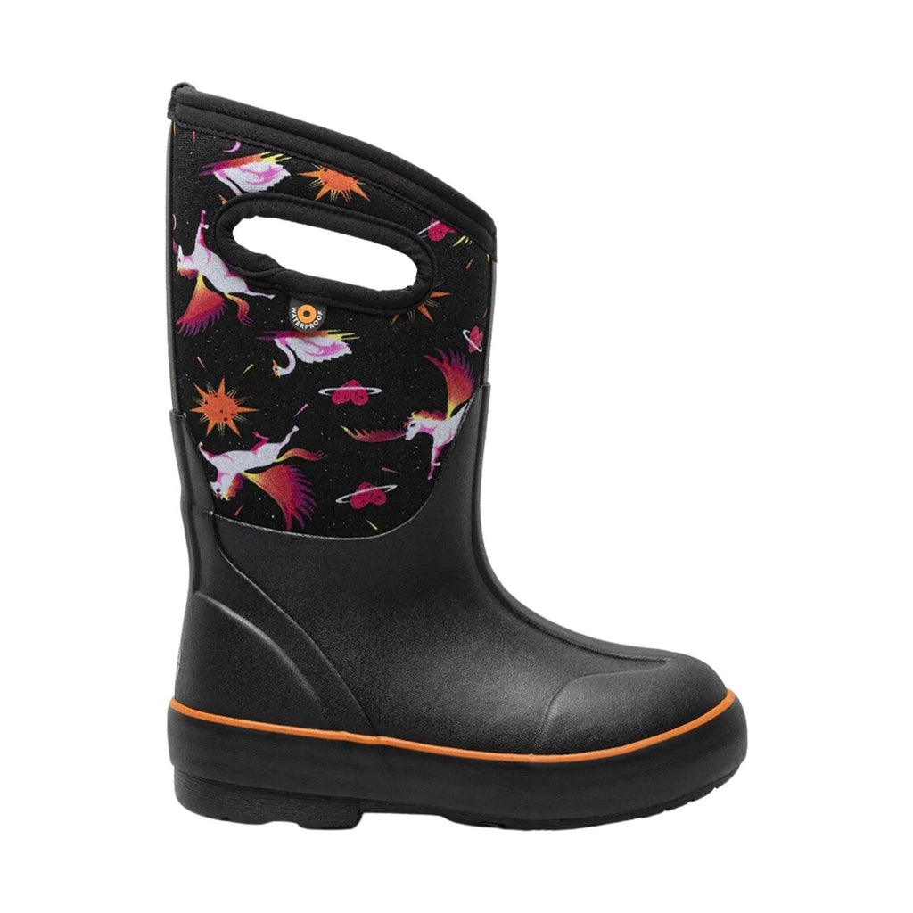 Bogs Kids' Classic II Space Pegasus Rain Boots - Black Multi - Lenny's Shoe & Apparel