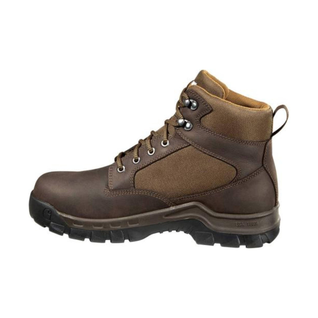 Carhartt Men's Rugged Flex Waterproof 6 Inch Steel Toe Work Boots - Chocolate Brown Oil Tan - Lenny's Shoe & Apparel