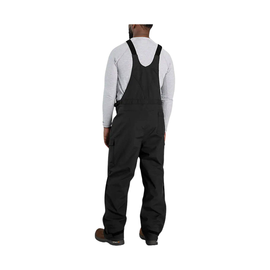 Carhartt Men's Storm Defender Loose Fit Heavyweight Bib Overall - Black - Lenny's Shoe & Apparel