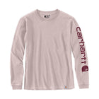 Carhartt Women's Long Sleeve Logo T - Shirt - Mink - Lenny's Shoe & Apparel