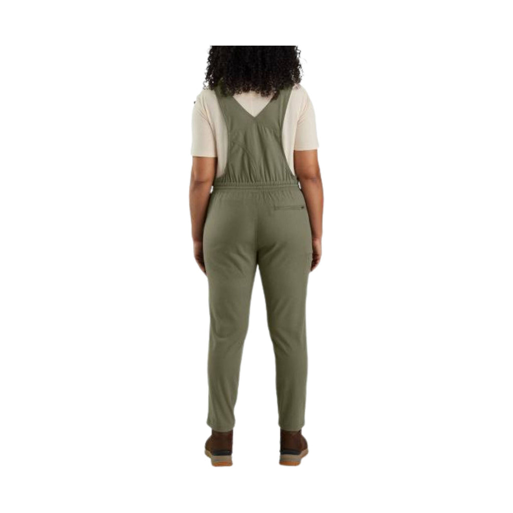 Carhartt Women's Relaxed Fit Ripstop Bib Overall - Dusty Olive - Lenny's Shoe & Apparel