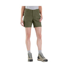 Carhartt Women's Rugged Flex Relaxed Canvas Work Short - Basil - ONLINE STORE CREDIT/EXCHANGE ONLY - Lenny's Shoe & Apparel