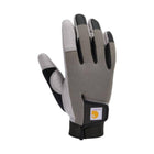 Carhartt Women's Synthetic Leather High Dexterity Touch Sensitive Secure Cuff Gloves - Steel Grey - Lenny's Shoe & Apparel