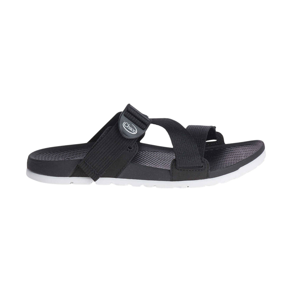 Chaco Women's Lowdown Slide - Black/White - Lenny's Shoe & Apparel