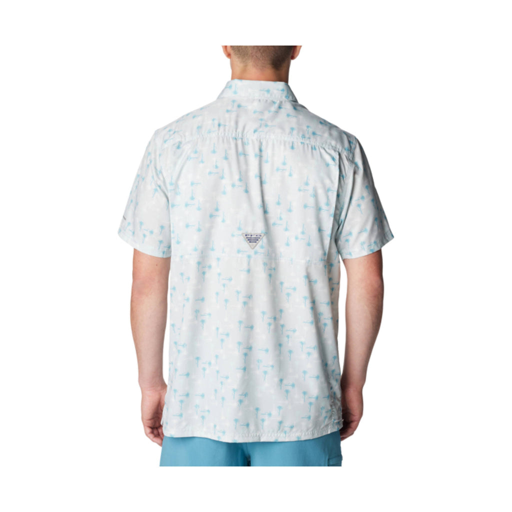 Columbia Men's Super Slack Tide Camp Shirt - Cool Grey Flyti - Lenny's Shoe & Apparel