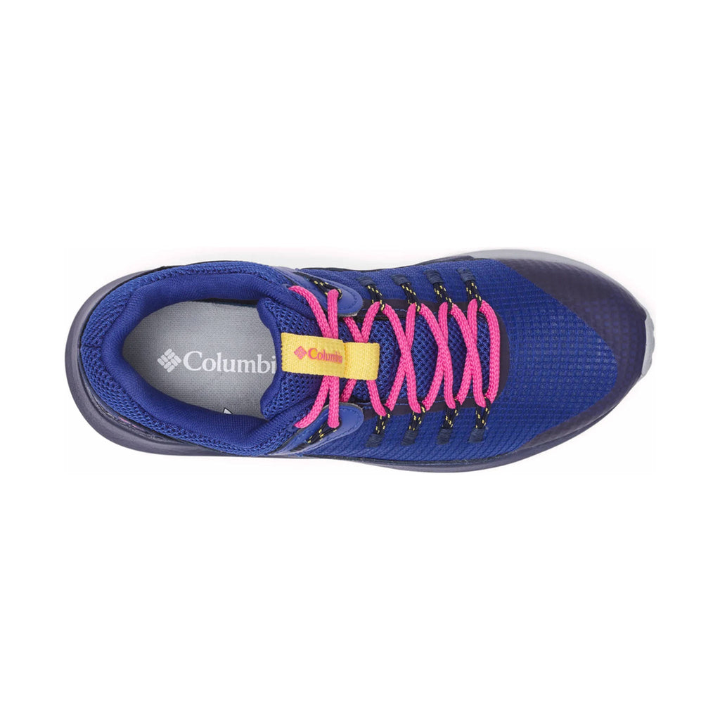 Columbia Women's Trailstorm Waterproof Wide Shoes - Dark Sapphire/ Wild Fuchsia FINAL SALE - Lenny's Shoe & Apparel