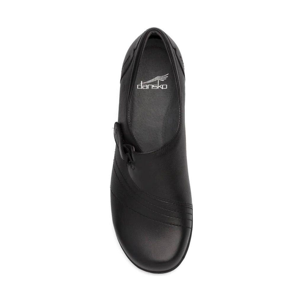 Dansko Women's Franny Wide Shoe - Black Milled Nappa - Lenny's Shoe & Apparel