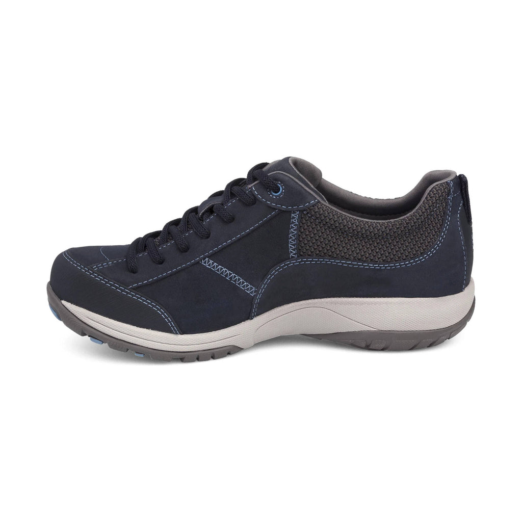 Dansko Women's Paisley Wide - Navy Milled Nubuck - Lenny's Shoe & Apparel