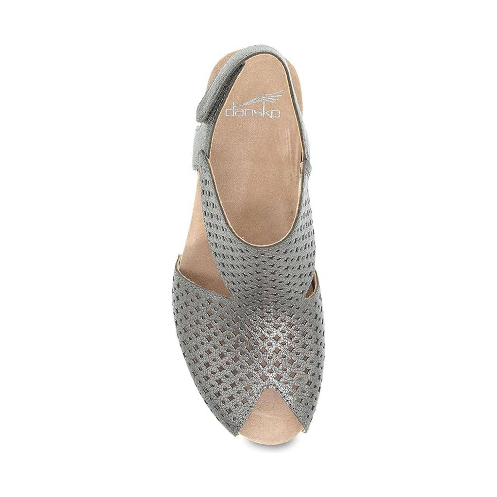 Dansko Women's Teagan Sandal - Gunmetal - Lenny's Shoe & Apparel