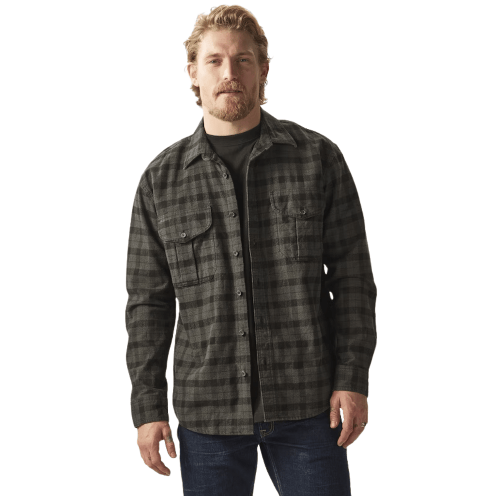 Filson Men's Alaskan Guide Shirt - Heather Black - Lenny's Shoe & Apparel