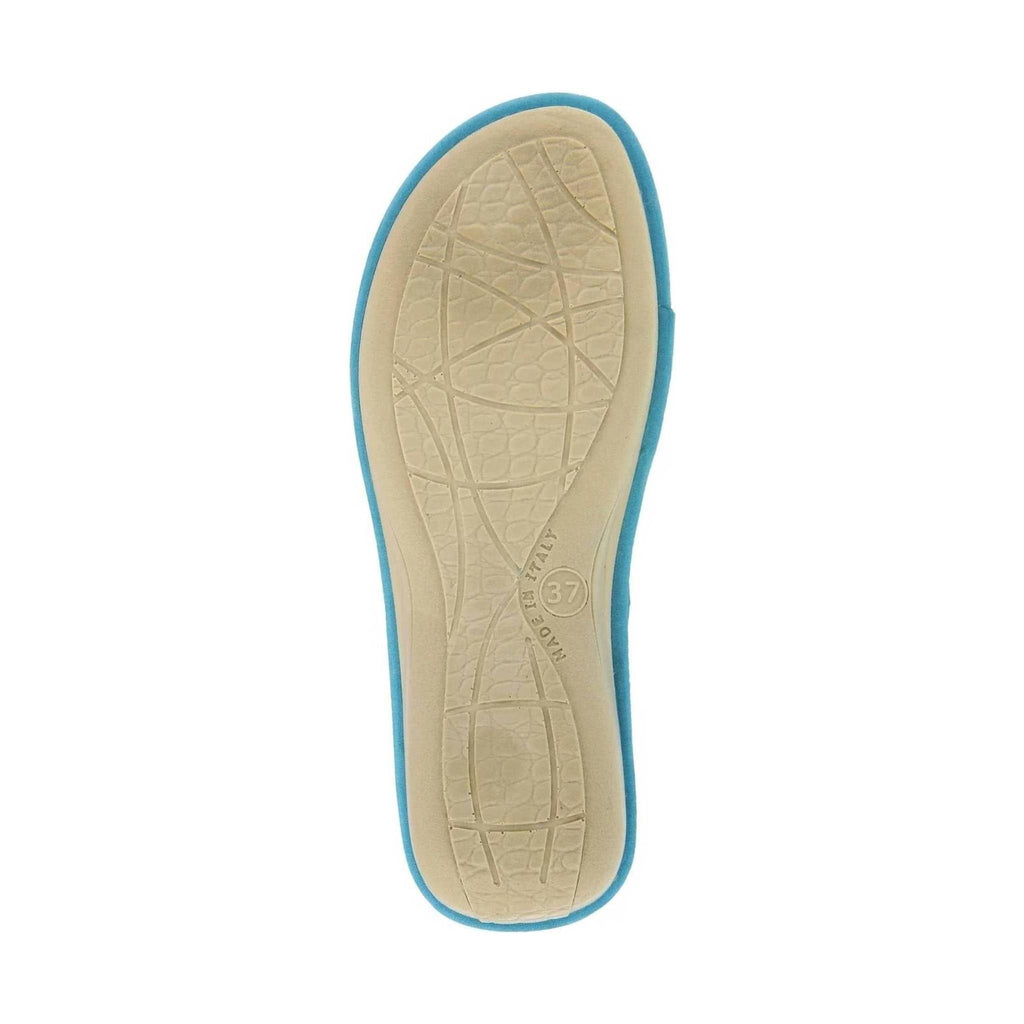 Flexus Pascalle Slide Sandal - Turquoise - Lenny's Shoe & Apparel