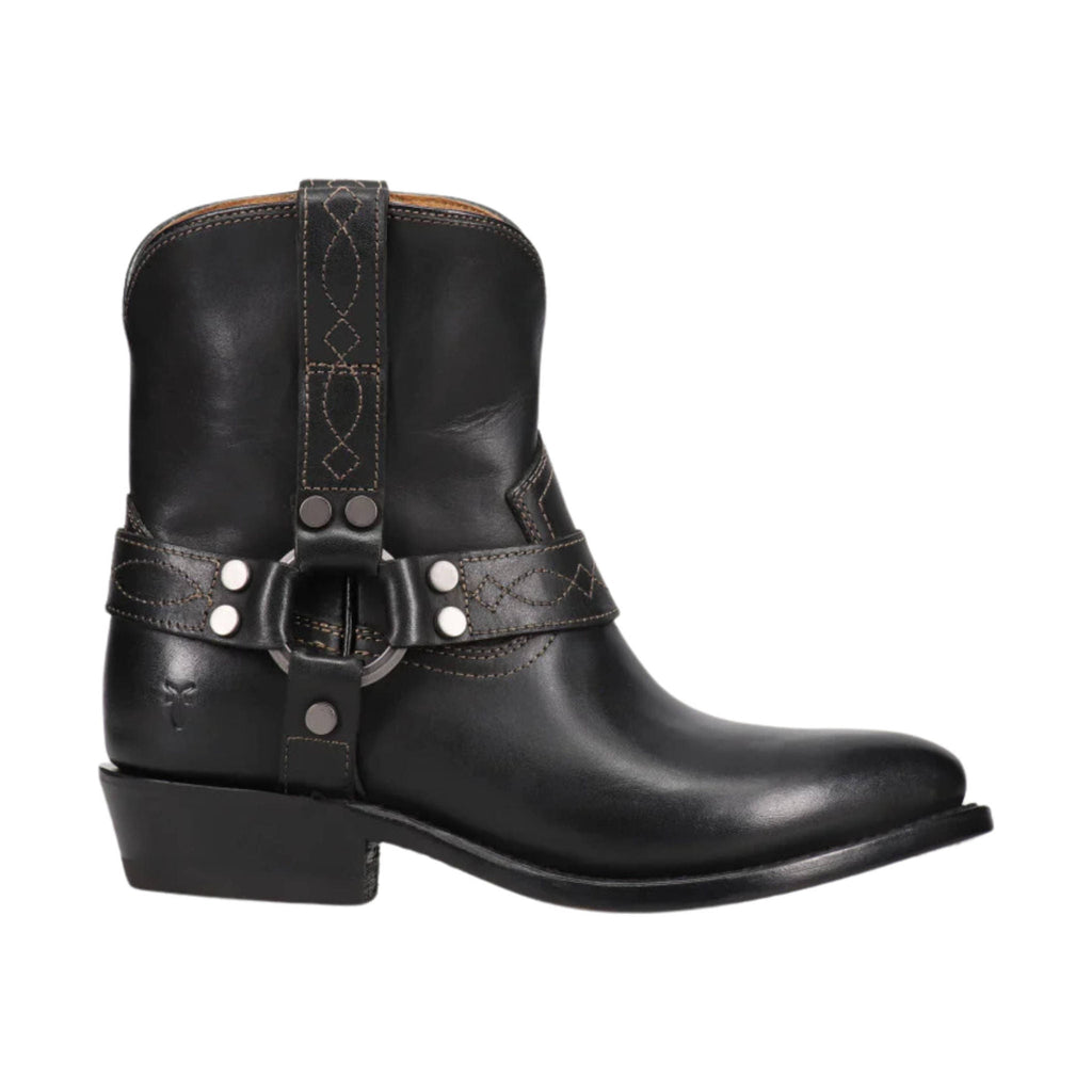 Frye Women's Billy Short Harness Boots - Black - Lenny's Shoe & Apparel