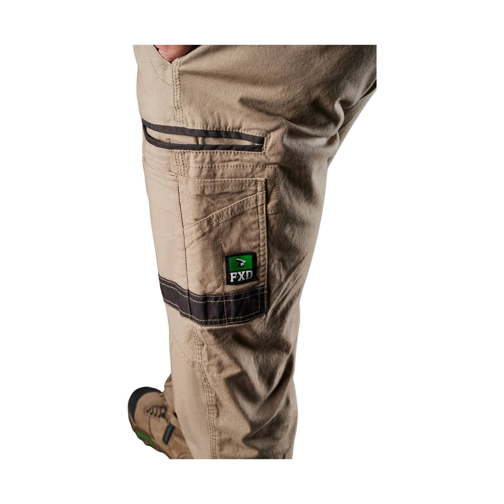 FXD Men's WP - 3 Stretch Work Pants - Khaki - Lenny's Shoe & Apparel