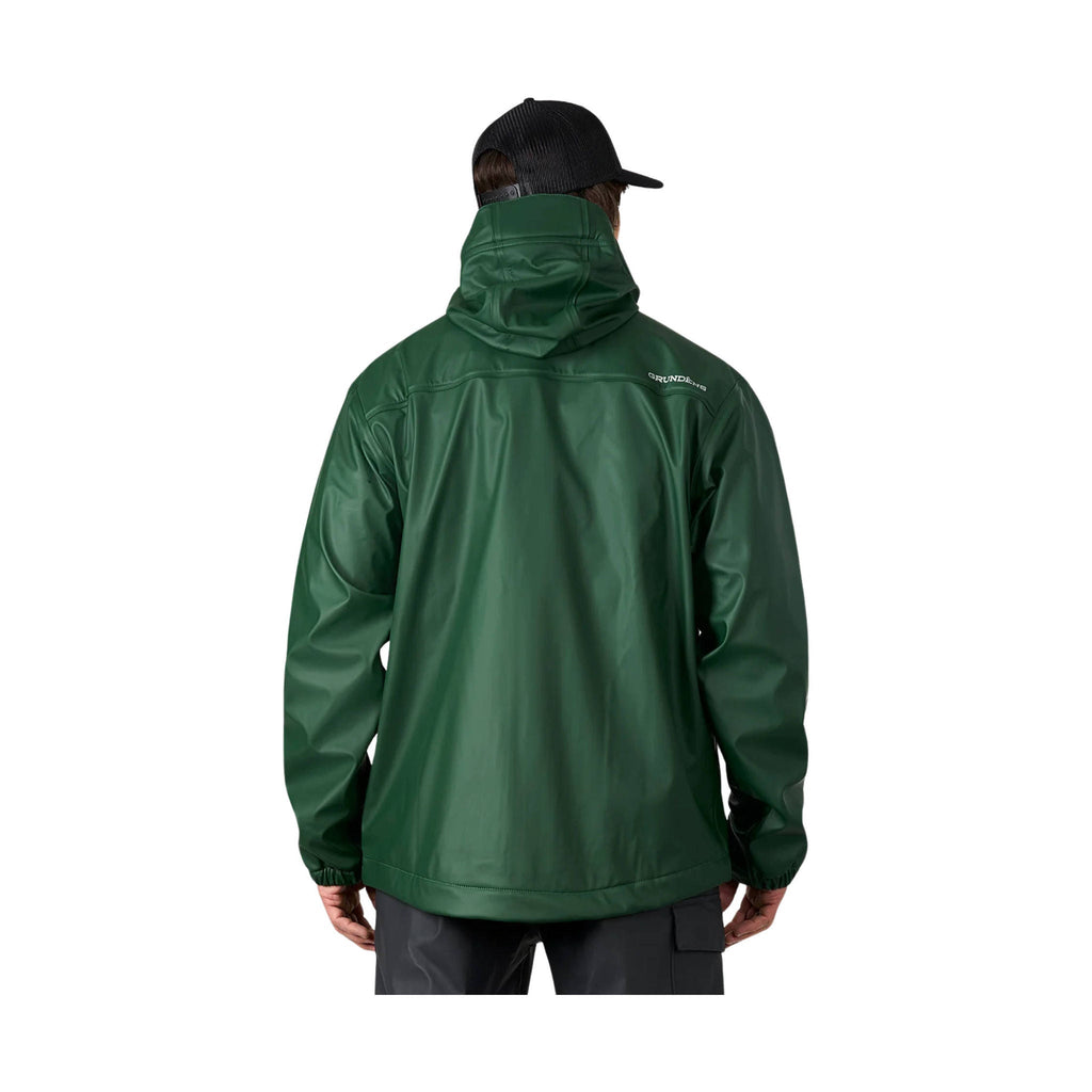 Grundens Men's Neptune Thermo Rain Jacket - Green - Lenny's Shoe & Apparel