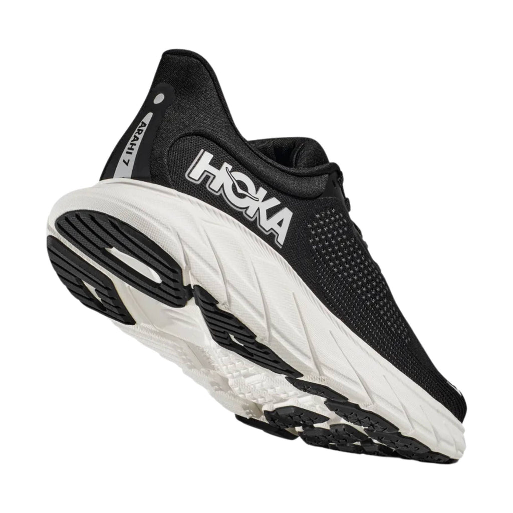 HOKA Men's Arahi 7 - Black/White - Lenny's Shoe & Apparel