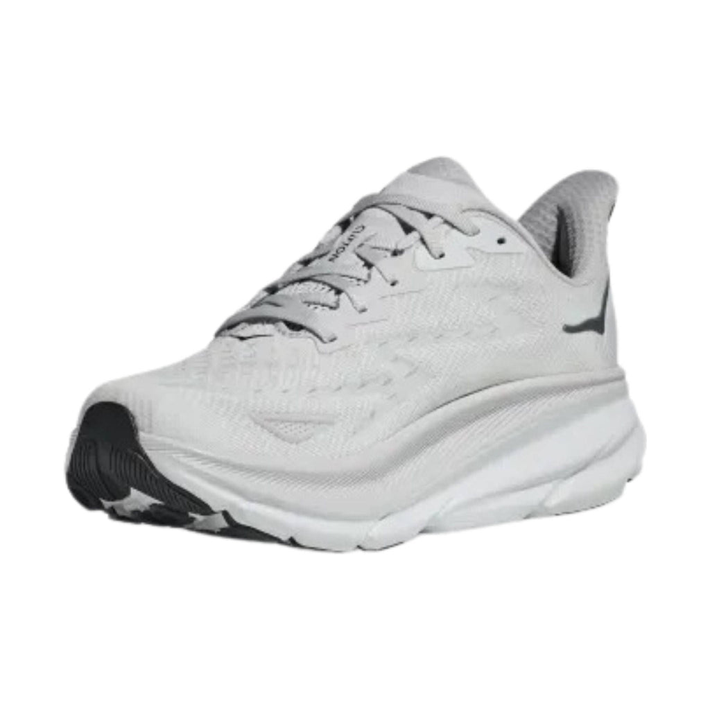 HOKA Men's Clifton 9 - Nimbus Cloud/Steel Wool - Lenny's Shoe & Apparel