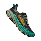 HOKA Women's Speedgoat 6 Trail Running Shoes - Black/ Aloe Vera - Lenny's Shoe & Apparel