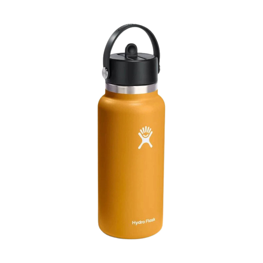 Hydro Flask 32 oz Wide Mouth With Flex Straw Cap - Fossil - Lenny's Shoe & Apparel