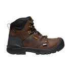 KEEN Utility Men's Independence 6 Inch Insulated Waterproof Carbon Fiber Toe Work Boots - Dark Earth/Black - Lenny's Shoe & Apparel