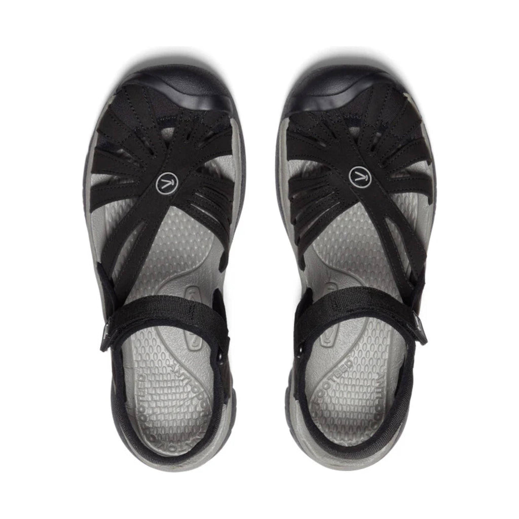 KEEN Women's Rose Sandal - Black/Grey - Lenny's Shoe & Apparel