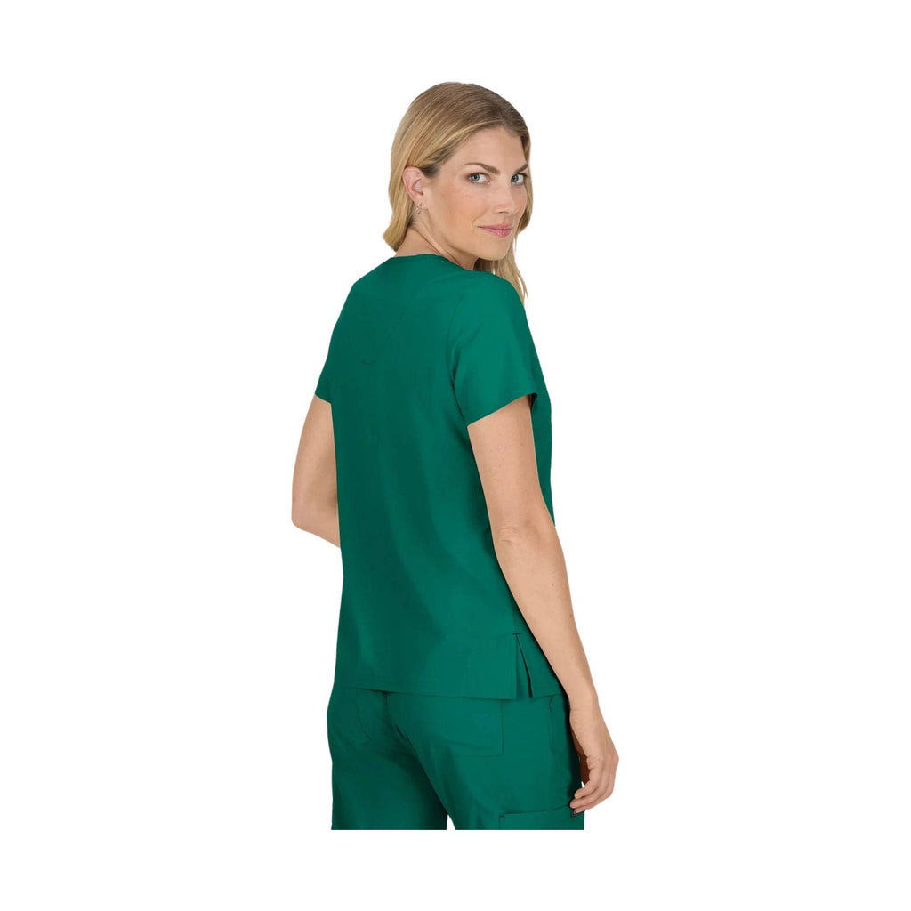 Koi Women's Becca Scrub Top - Hunter - Lenny's Shoe & Apparel