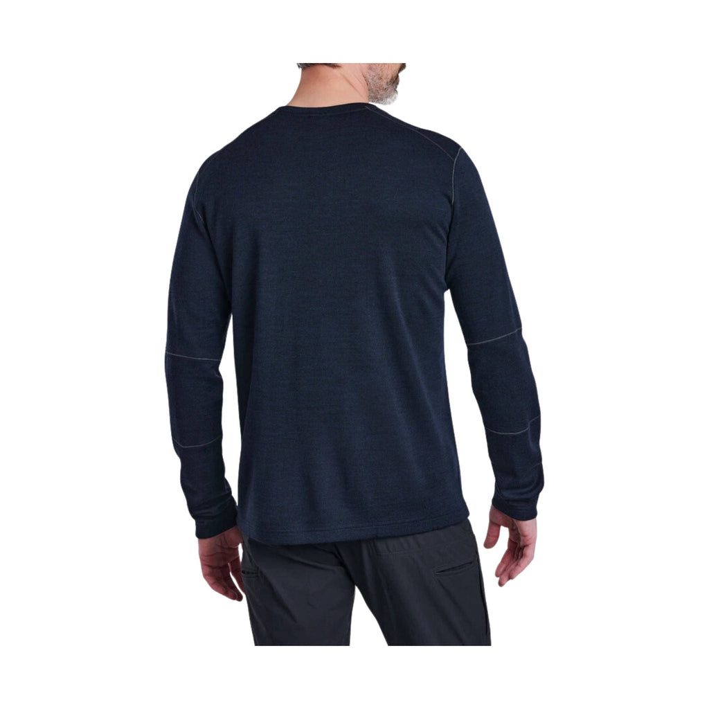 Kuhl Men's Invigoratr Merino Crew - Pirate Blue - Lenny's Shoe & Apparel