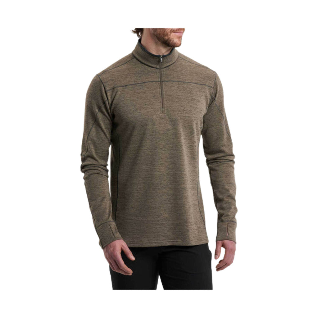 Kuhl Men's Ryzer Quarter Zip - Dark Moss - Lenny's Shoe & Apparel