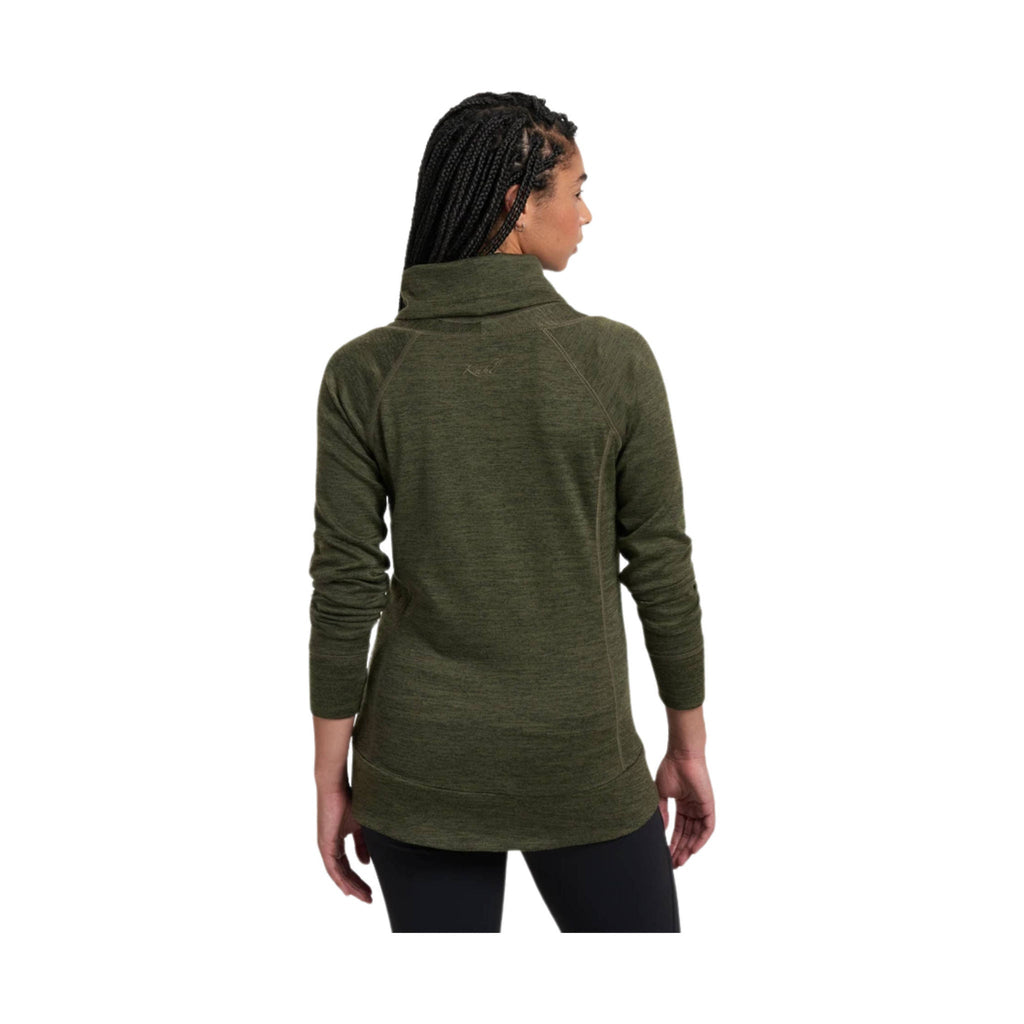 Kuhl Women's Lea Pullover - Dark Moss - Lenny's Shoe & Apparel