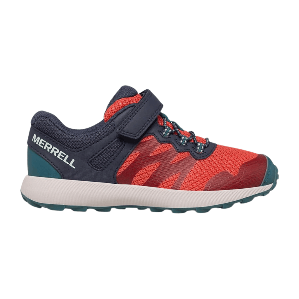 Merrell Kids' Nova 2 Shoes - Navy/Coral - ONLINE STORE CREDIT/EXCHANGE ONLY - Lenny's Shoe & Apparel