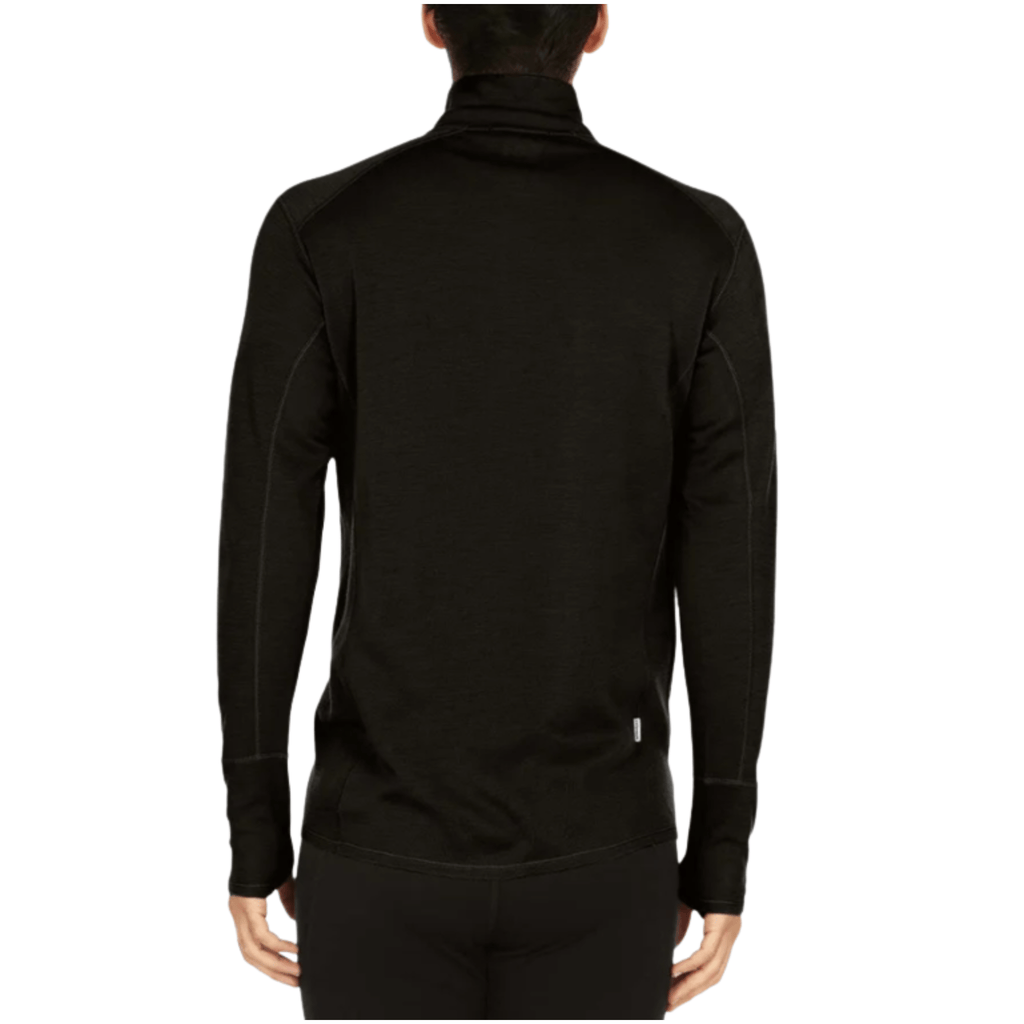 Minus33 Men's Midweight Isolation Quarter Zip - Black - Lenny's Shoe & Apparel