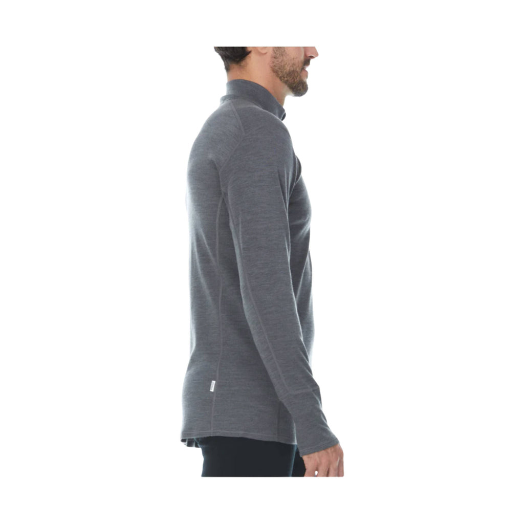 Minus33 Men's Midweight Isolation Quarter Zip - Charcoal - Lenny's Shoe & Apparel