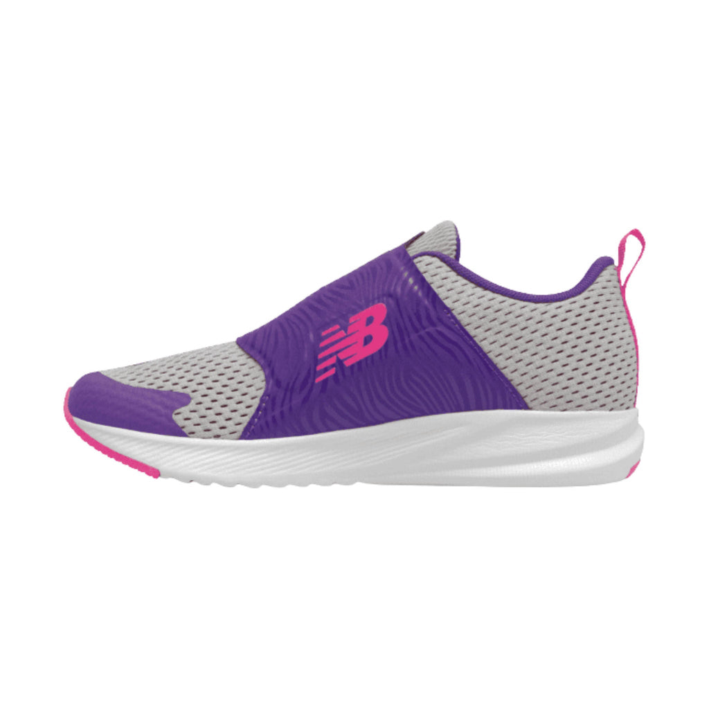 New Balance Big Kids' FuelCore Reveal V3 Boa Running Shoes - Rain Cloud/Pink Glo/Prism Purple - ONLINE STORE CREDIT/EXCHANGE ONLY - Lenny's Shoe & Apparel