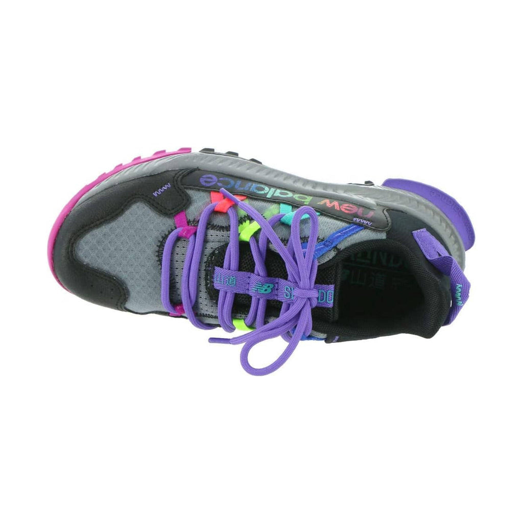 New Balance Big Kids' Shando Trail Running Shoes - Black/Multi Colored - ONLINE STORE CREDIT/EXCHANGE ONLY - Lenny's Shoe & Apparel