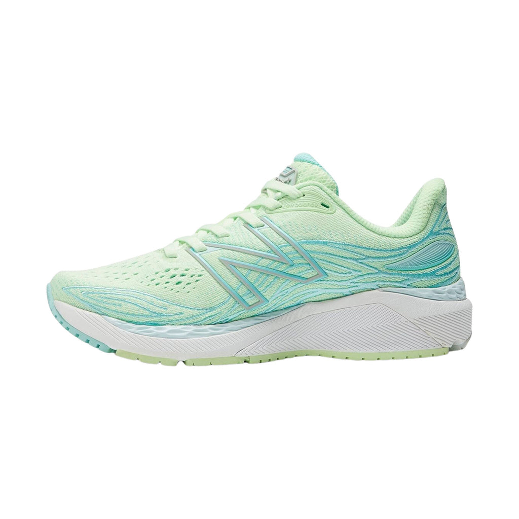 New Balance Women's Fresh Foam X 860v12 - Vibrant Spring Glo/Surf - Lenny's Shoe & Apparel