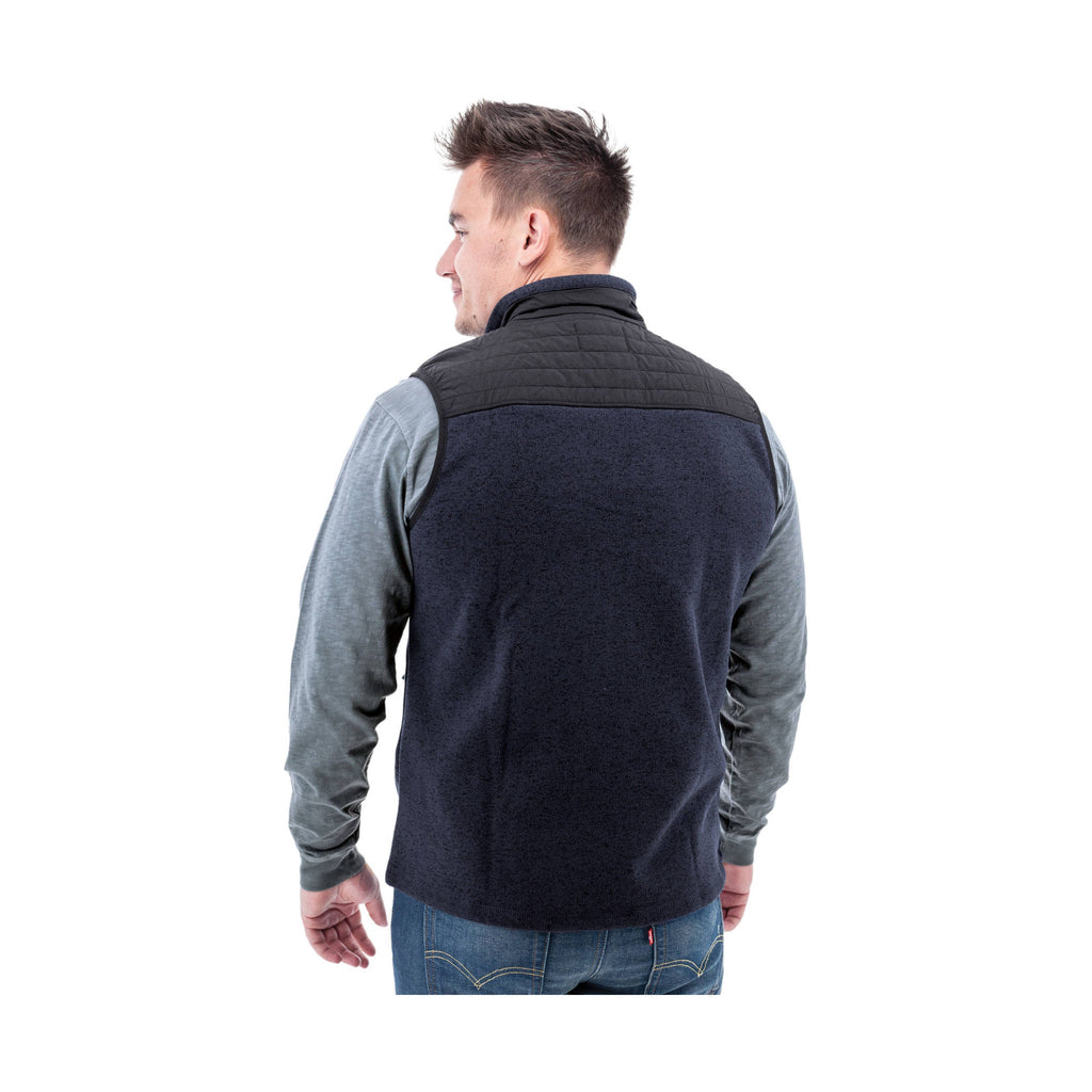 Old Ranch Men's Ezrah Fleece Vest - Black Iris FINAL SALE - Lenny's Shoe & Apparel