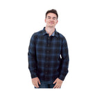 Old Ranch Men's Miles Organic Flannel Shirt - Denim - ONLINE STORE CREDIT/EXCHANGE ONLY - Lenny's Shoe & Apparel